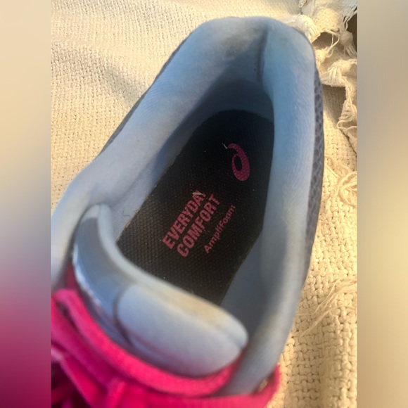 Asics Shoes Gel Contend Low Top Lace Up Running Sneaker Womens 10 1012A234 Blue - Picture 4 of 10